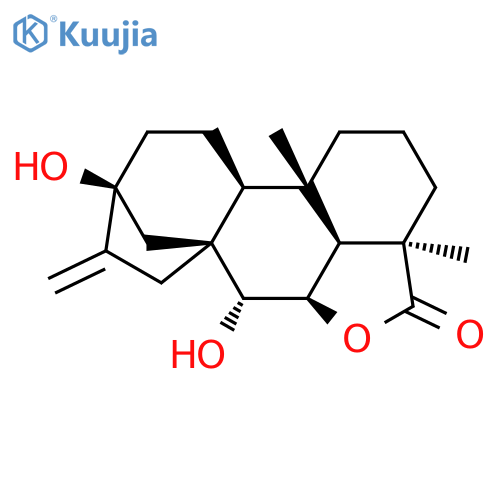(1S,2S,5S,8S,9R,10R,13R,17S)-5,9-Dihydroxy-1,13-dimethyl-6-methylidene-11-oxapentacyclo[8.6.1.15,8.02,8.013,17]octadecan-12-one structure