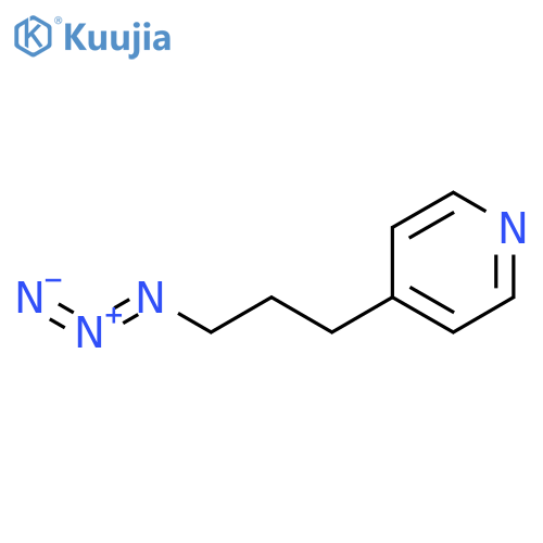 Pyridine, 4-(3-azidopropyl)- structure