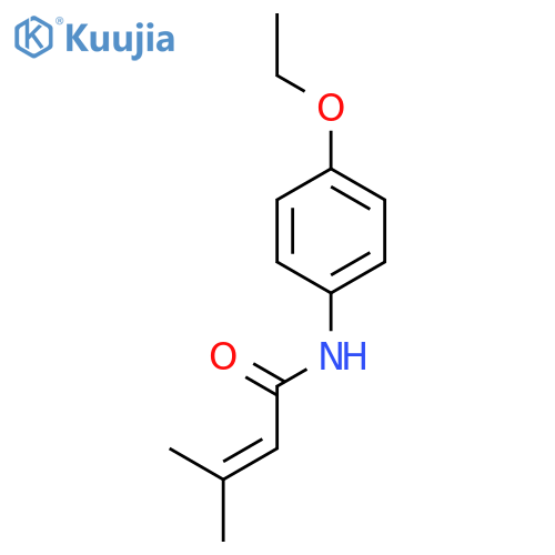 2-Butenamide,N-(4-ethoxyphenyl)-3-methyl- structure