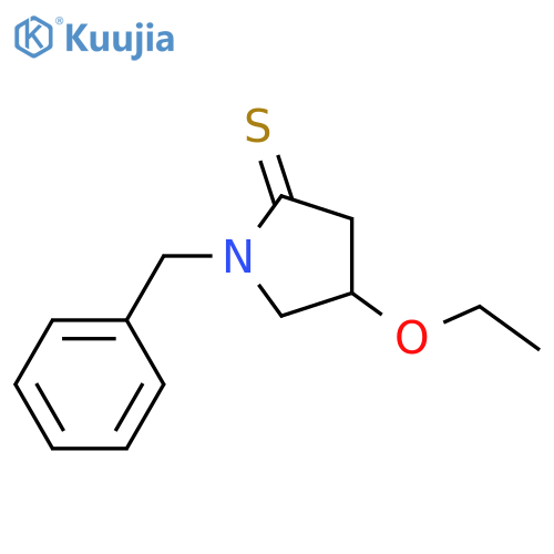 2-Pyrrolidinethione,4-ethoxy-1-(phenylmethyl)- structure