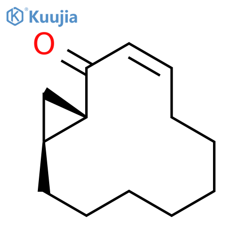 Bicyclo[10.1.0]tridec-3-en-2-one, (1R*,3Z,12S*)- structure