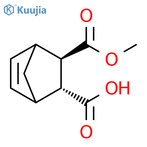 Bicyclo[2.2.1]hept-5-ene-2,3-dicarboxylic acid, 2-methyl ester, (2R,3R)-rel- structure