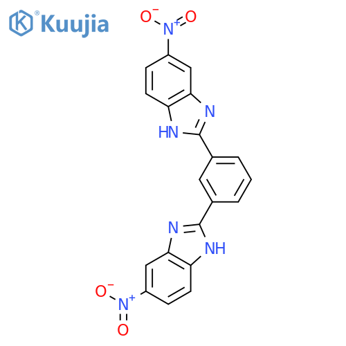 1H-Benzimidazole, 2,2'-(1,3-phenylene)bis[5-nitro- structure
