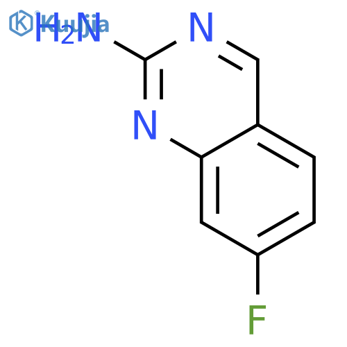 7-Fluoroquinazolin-2-amine structure