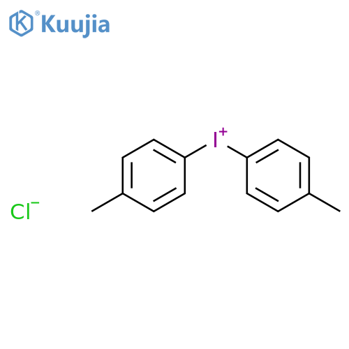 Bis(4-methylphenyl)iodanium;chloride structure