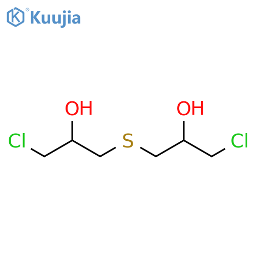 2-Propanol, 1,1'-thiobis[3-chloro- structure
