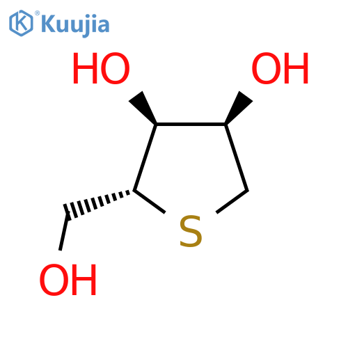 (2R,3S,4R)-2-(Hydroxymethyl)tetrahydrothiophene-3,4-diol structure