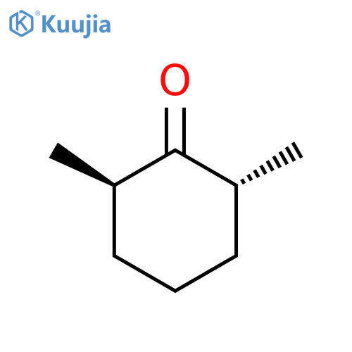 Cyclohexyl, 2,4-dimethyl-3-oxo-, trans- structure