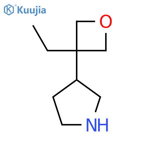 3-(3-ethyloxetan-3-yl)pyrrolidine structure