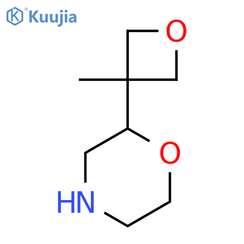 2-(3-methyloxetan-3-yl)morpholine structure