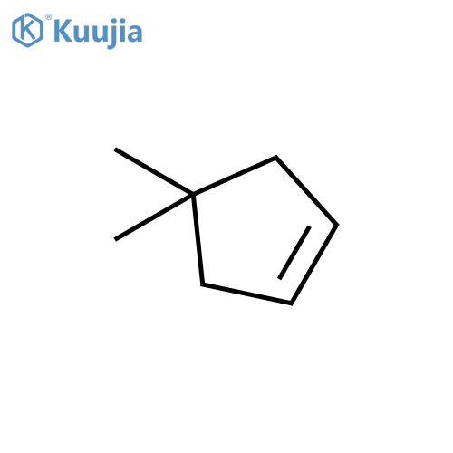 Cyclopentene,4,4-dimethyl- structure
