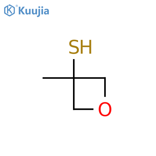 3-methyloxetane-3-thiol structure