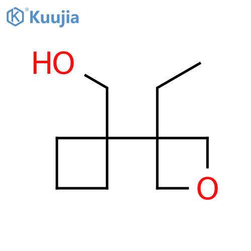 [1-(3-Ethyloxetan-3-yl)cyclobutyl]methanol structure