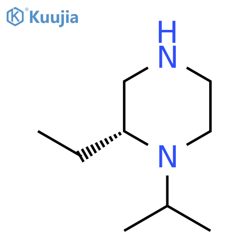 (2R)-2-ethyl-1-propan-2-ylpiperazine structure