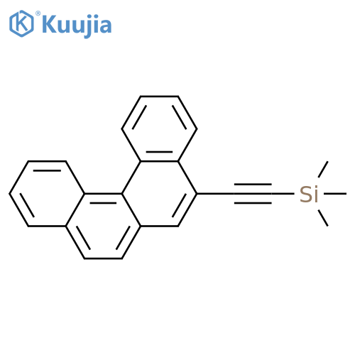 Silane, (benzo[c]phenanthren-5-ylethynyl)trimethyl- structure