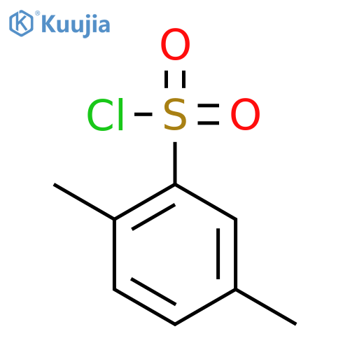2,5-Dimethylbenzenesulfonyl chloride structure