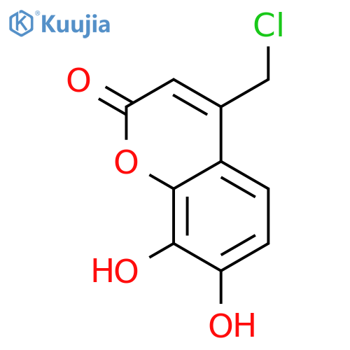 4-(Chloromethyl)-7,8-dihydroxy-2H-chromen-2-one structure