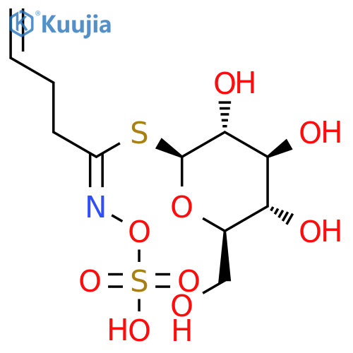 b-D-Glucopyranose, 1-thio-,1-[N-(sulfooxy)-4-pentenimidate] structure