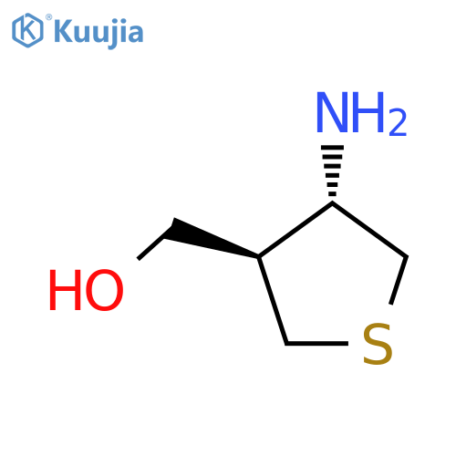 [trans-4-Aminotetrahydrothiophen-3-YL]methanol structure