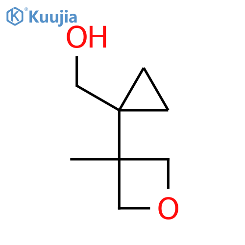 1-(3-methyloxetan-3-yl)cyclopropylmethanol structure