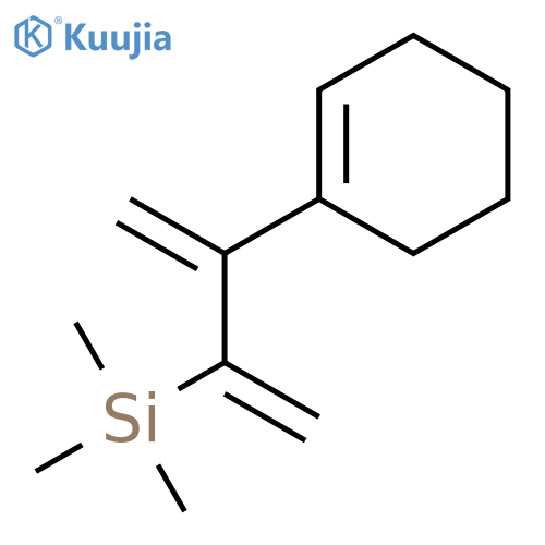 Silane, [2-(1-cyclohexen-1-yl)-1-methylene-2-propenyl]trimethyl- structure