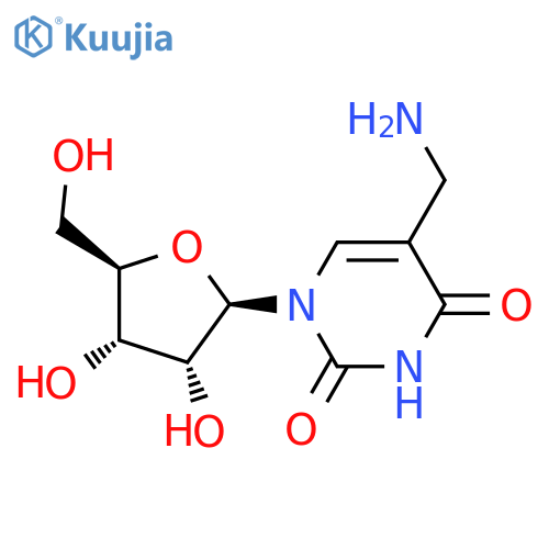 Uridine, 5-(aminomethyl)- structure