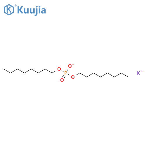Phosphoric Acid Dioctyl Ester Potassium Salt structure