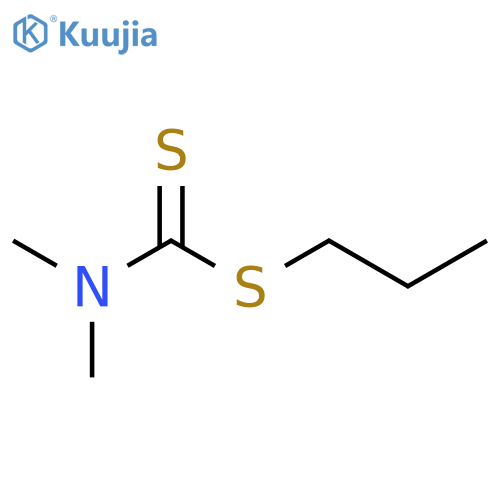 Carbamodithioic acid, dimethyl, propyl ester structure