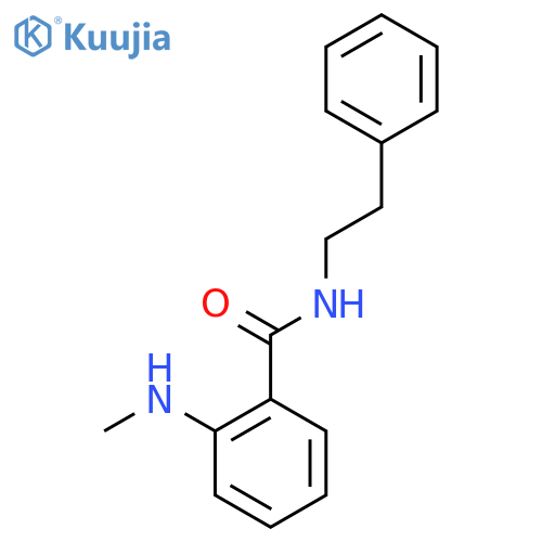 2-(Methylamino)-N-phenethylbenzamide structure