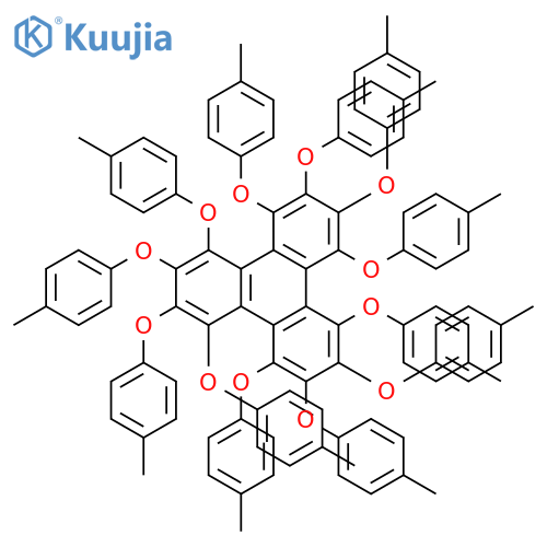 Dodecakis(4-methylphenoxy)triphenylene structure