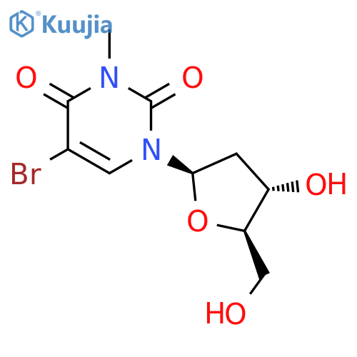 Uridine, 5-bromo-2'-deoxy-3-methyl- structure