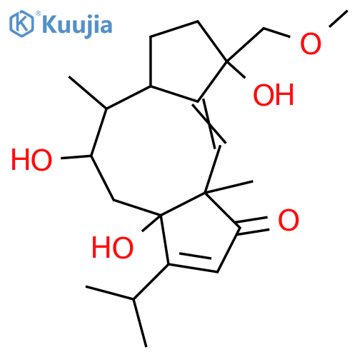 3,8,10,16-Tetrahydroxy-1,13-fusicoccadien-12-one; (3α,8β,10β)-form, 16-Me ether structure