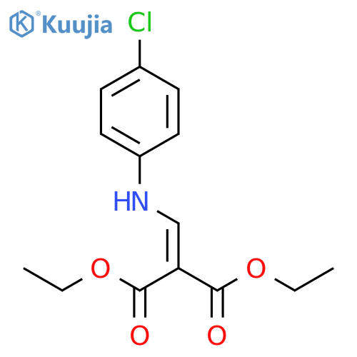 Diethyl 2-(4-Chloroanilino)methylenemalonate structure