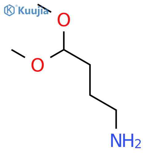 4-Aminobutyraldehyde Dimethyl Acetal structure