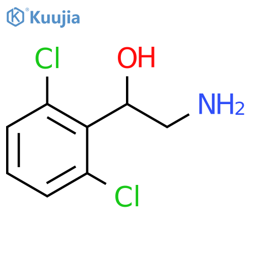 2-Amino-1-(2,6-dichlorophenyl)ethan-1-ol structure