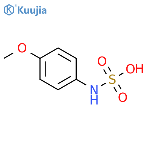 Sulfamic acid, (4-methoxyphenyl)- structure