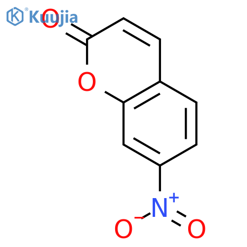 7-Nitrocoumarin structure