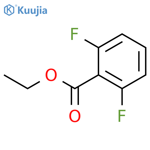 Ethyl 2,6-difluorobenzoate structure