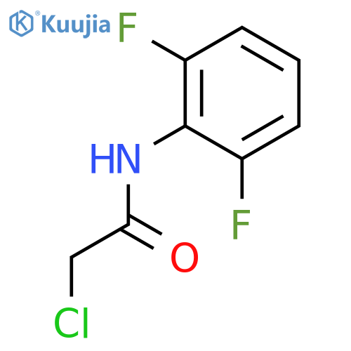 2-chloro-N-(2,6-difluorophenyl)acetamide structure