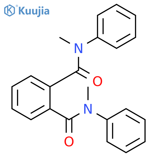 N,N'-dimethyl-N,N'-diphenyl-phthalamide structure