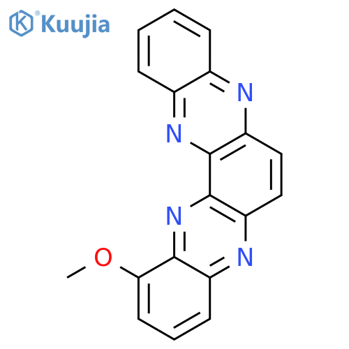 Quinoxalino[2,3-a]phenazine, 1-methoxy- structure