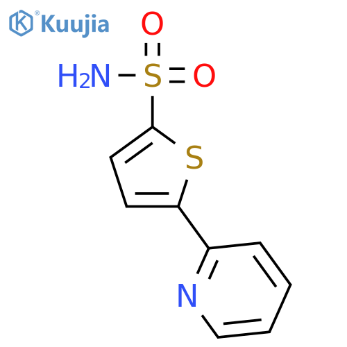 5-Pyridin-2-yl-thiophene-2-sulfonic Acid Amide structure