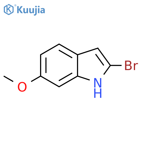 2-Bromo-6-methoxyindole structure