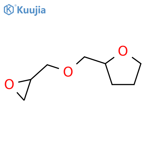 2-{[(oxiran-2-yl)methoxy]methyl}oxolane structure