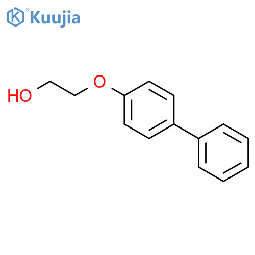 2-(biphenyl-4-yloxy)ethanol structure