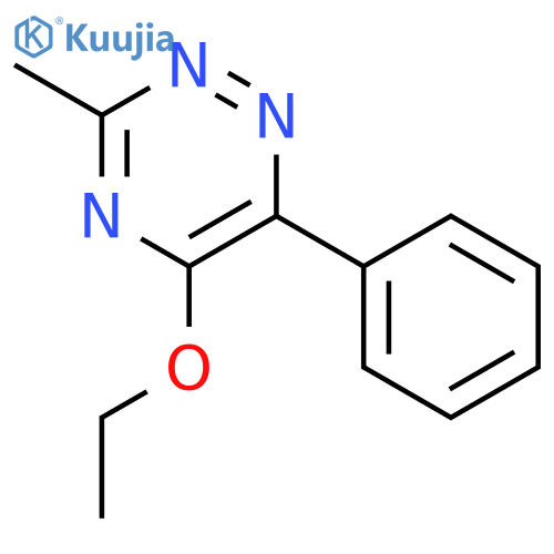 1,2,4-Triazine,5-ethoxy-3-methyl-6-phenyl- structure