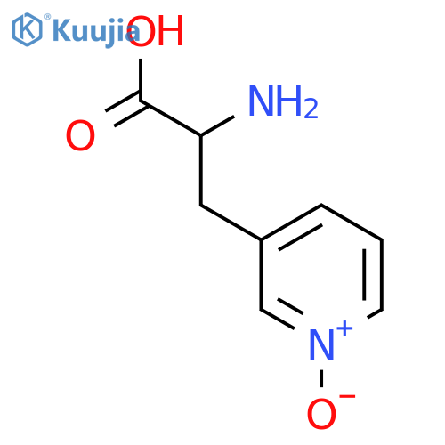 3-(2-Amino-2-carboxyethyl)pyridin-1-ium-1-olate structure