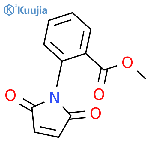 methyl 2-(2,5-dioxo-2,5-dihydro-1H-pyrrol-1-yl)benzoate structure