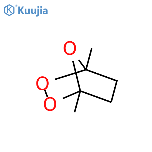 1,4-Dimethyl-2,3,7-trioxabicyclo[2.2.1]heptane structure