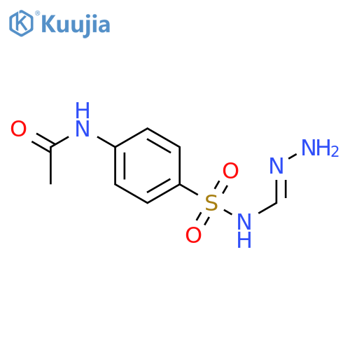 Acetamide,N-[4-[[(aminoiminomethyl)amino]sulfonyl]phenyl]- structure